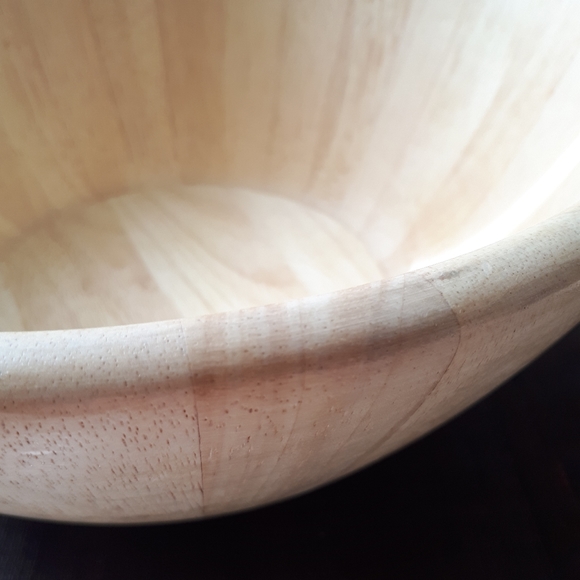 Ikea | Solid Wood Serving / Salad Bowl - Picture 2 of 8